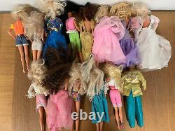 Lot of 14 1990s Barbies And Ken Clothes and Accessories? In Good Shape