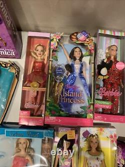 Lot of 15 Barbie Dolls Mattel All new in boxes never opened lot FF