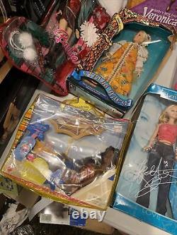 Lot of 15 Barbie Dolls Mattel All new in boxes never opened lot FF
