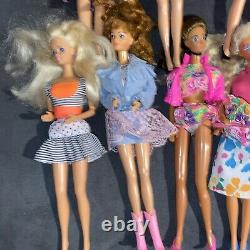 Lot of 17 1980s And 1990s Barbies Clothes All In Good Shape