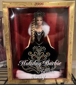 Lot of 18 Holiday Barbies from 2000 2015 (All New in Box, Never Opened)