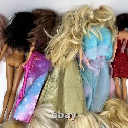 Lot of 19 Mattel Barbie Dolls 1990s Early 2000s Y2K Vintage