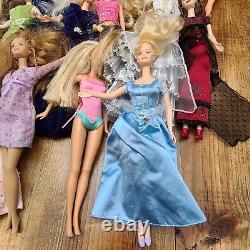 Lot of 20 Barbie Dolls Elivis, Rose, Titanic, Priscilla others