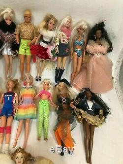 Lot of 25 Barbies Complete With Original Outfits Collector Vintage Angel Ken