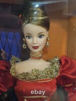 Lot of 3 HOLIDAY TREASURES Barbie Dolls, 1999, 2000 & 2001 With Shipping Boxes