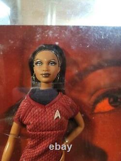 Lot of 3 Star Trek Barbie Dolls Spock Kirk Uhura NIB