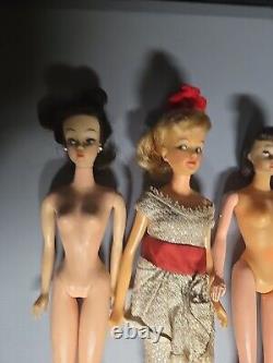 Lot of 3 Vintage Ideal Barbies