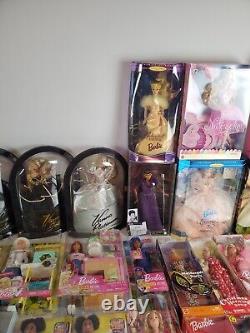 Lot of 38 Vintage & Modern Barbie Dolls 1995-2018-See Description