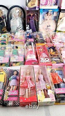 Lot of 38 Vintage & Modern Barbie Dolls 1995-2018-See Description