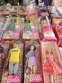 Lot of 38 Vintage & Modern Barbie Dolls 1995-2018-See Description