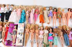 Lot of 55 47 Barbie & 8 Ken Dolls 1966 2012