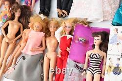 Lot of 55 47 Barbie & 8 Ken Dolls 1966 2012