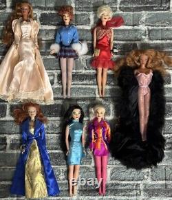 Lot of 7 1990 Hamilton Toys Candi Couture Vintage Fashion Doll Great Conditions