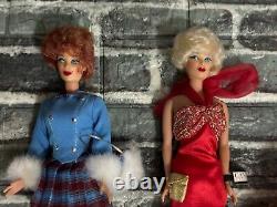 Lot of 7 1990 Hamilton Toys Candi Couture Vintage Fashion Doll Great Conditions