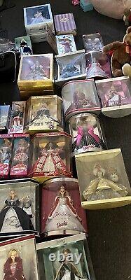 Lot of Holiday And Other Assorted Special Edition Barbie Dolls. 1993-2006