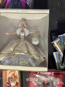 Lot of Holiday And Other Assorted Special Edition Barbie Dolls. 1993-2006