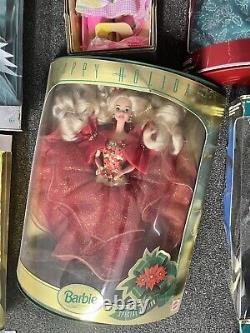 Lot of Holiday And Other Assorted Special Edition Barbie Dolls. 1993-2006