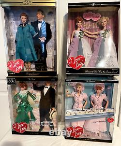 Lot of I Love Lucy Barbie Dolls, 17 dolls new in box, no duplicates