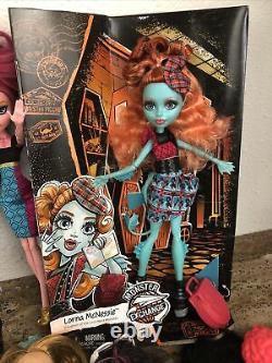 Lot of Mattel Monster High, Happily Ever After & Bratz Dolls Accessories