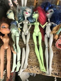 Lot of Mattel Monster High, Happily Ever After & Bratz Dolls Accessories