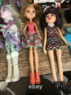 Lot of Mattel Monster High, Happily Ever After & Bratz Dolls Accessories