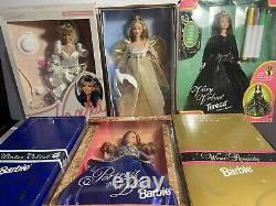 Lot of NIB Barbie Dolls Vintage Teresa Vanna Portrait in Blue Winter