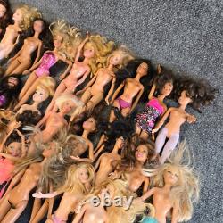 Lot of Vintage Barbie Dolls 30 Count Mostly Undressed 1999-2010 Estate Find