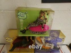 Lounge Kitties exclusive barbie collection complete lot 3 leopard tiger panther