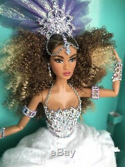 Luciana Barbie Doll Global Glamour Collection # DGW47 Brazil Bodysuit Curly Hair