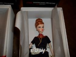 MAD MEN limited edition Barbie Silkstone dolls, full set, Estate Find, NIB, NR