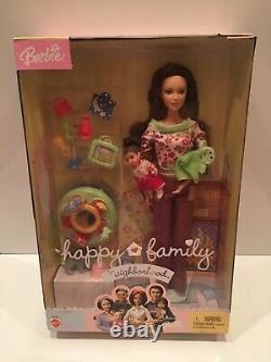 MATTEL Neighbors Mom & Baby Happy Family Neighborhood Barbie NRFB RARE LEA