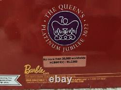 MINT 2022 Barbie Signature Queen Elizabeth II Platinum Jubilee Collector Doll