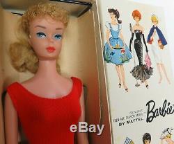 MINT IN BOX Ash Blonde Ponytail 1964 Barbie Vintage