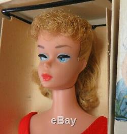 MINT IN BOX Ash Blonde Ponytail 1964 Barbie Vintage