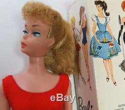 MINT IN BOX Ash Blonde Ponytail 1964 Barbie Vintage