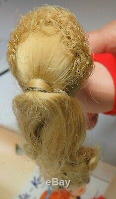 MINT IN BOX Ash Blonde Ponytail 1964 Barbie Vintage