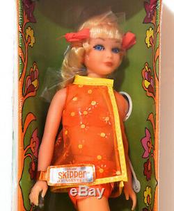 MINT NRFB Vintage Sausage Curl TNT Skipper Gold Blonde #1105 Barbie Mod 1969/70
