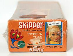 MINT NRFB Vintage Sausage Curl TNT Skipper Gold Blonde #1105 Barbie Mod 1969/70
