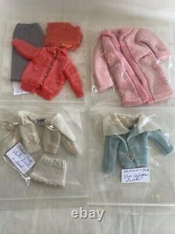MIXED LOT VINTAGE 1960s BARBIE DOLL CLOTHES OUTFITS ENSEMBLES ACCESSORIES TAGGED