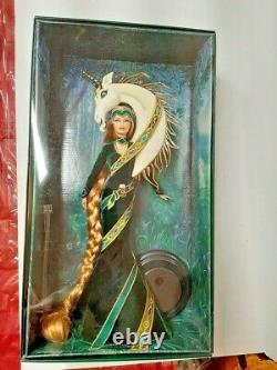 Magnificent Lady Of The Unicorns Bob Mackie Gold Label 1990 Doll In Mint