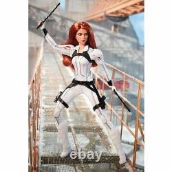 Marvel's Black Widow Barbie Doll mint platinum label