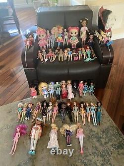 Massive Disney Princess Doll Lot 55 Dolls