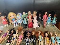 Massive Disney Princess Doll Lot 55 Dolls