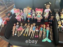 Massive Disney Princess Doll Lot 55 Dolls