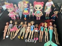 Massive Disney Princess Doll Lot 55 Dolls