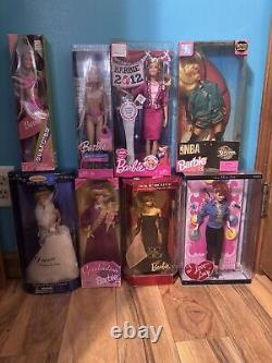 Massive Lot Of Barbies X 8 Vintage+ In Boxes