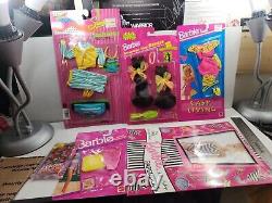 Massive Vintage 70s, 80s, 90s Barbie Mattel Fashion Clothes New In package Look EX