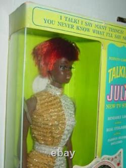 Mattel 1968 TALKING JULIA Diahann Carroll TV Star Barbie Doll (Mint In Box)