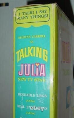 Mattel 1968 TALKING JULIA Diahann Carroll TV Star Barbie Doll (Mint In Box)