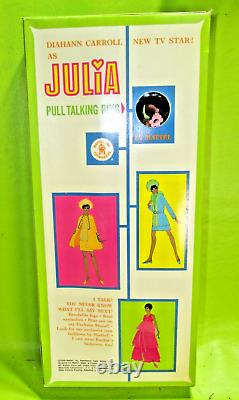 Mattel 1968 TALKING JULIA New Old Stock, Sealed Barbie Doll (Mint In Box)